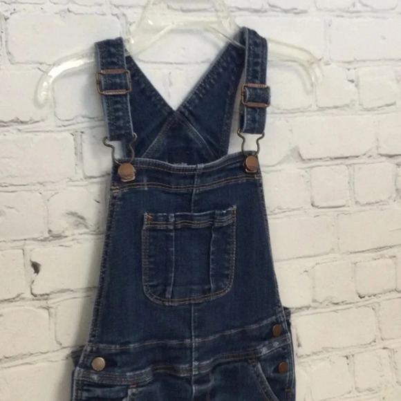 4T Baby Gap Straight Leg Denim Overalls - Picture 2 of 9